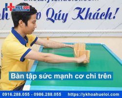 BÀN TẬP SỨC MẠNH CƠ CHI TRÊN CHO NGƯỜI TAI BIẾN