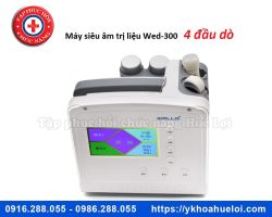 MÁY SIÊU ÂM TRỊ LIỆU 4 ĐẦU DÒ WED-300