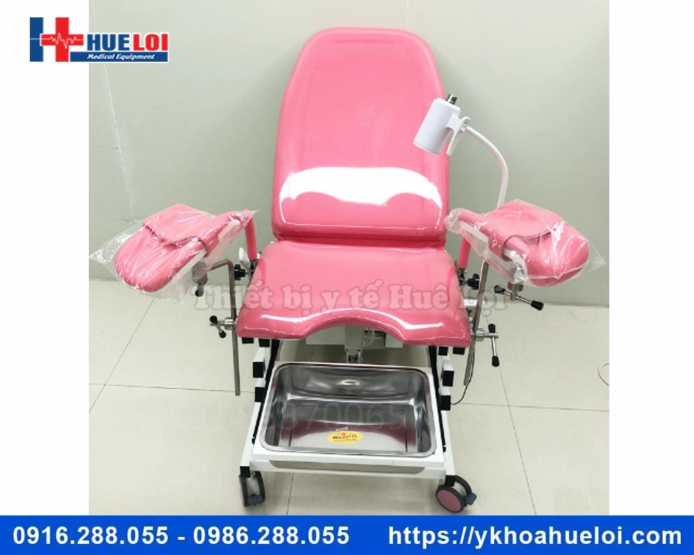 Bàn khám sản phụ khoa bằng điện