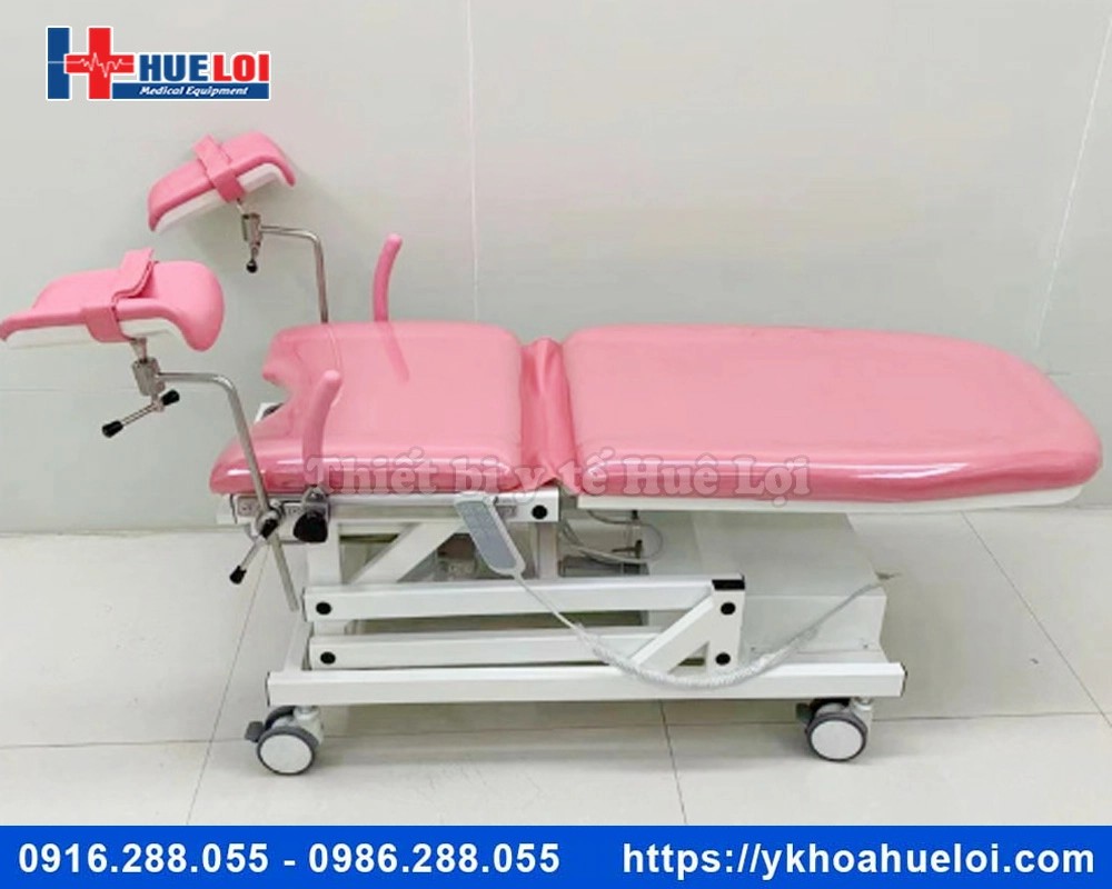 Bàn khám sản phụ khoa bằng điện