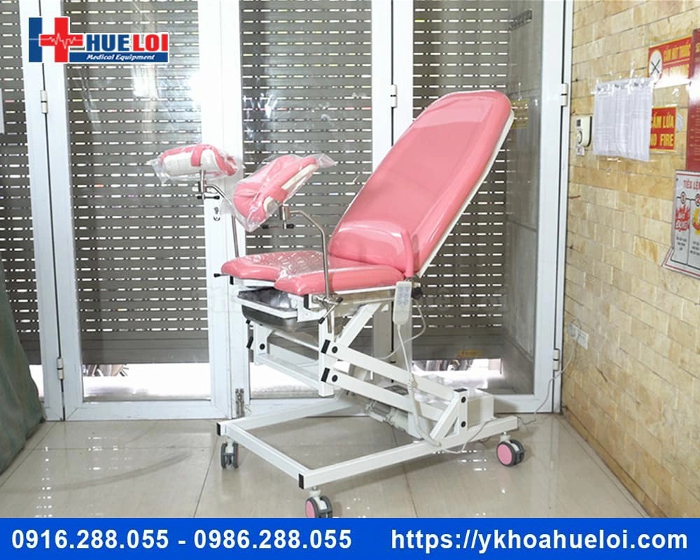 Bàn khám sản phụ khoa bằng điện
