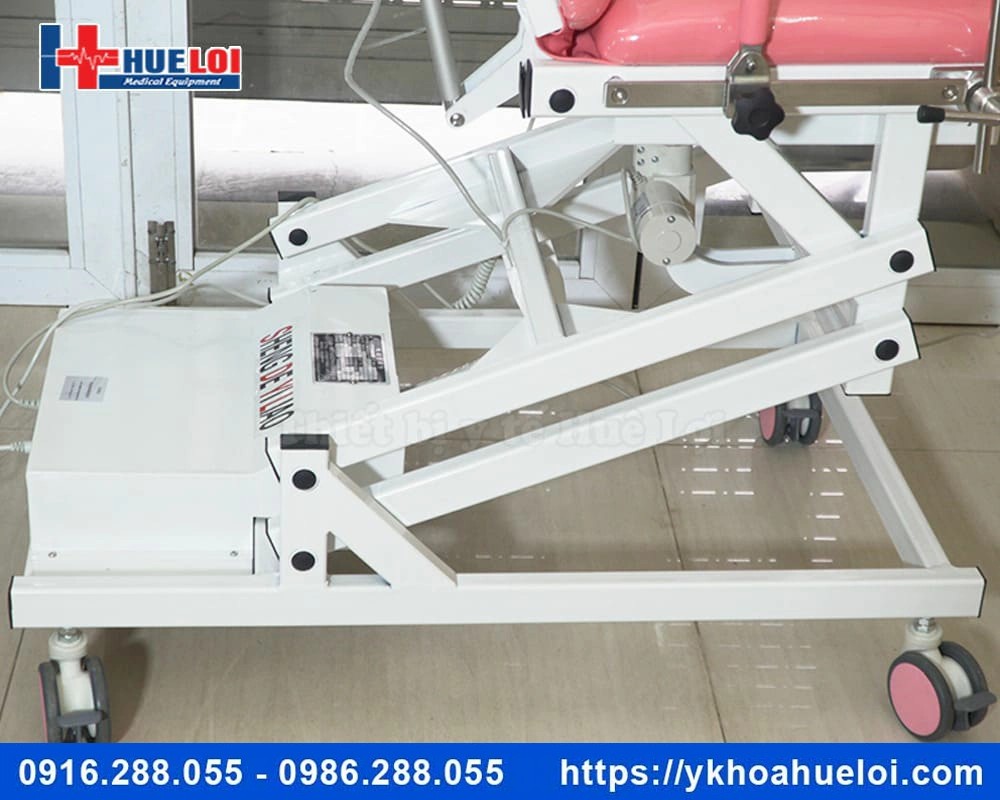 Bàn khám sản phụ khoa bằng điện