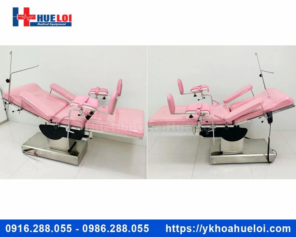 Bàn khám sản phụ khoa cao cấp bằng điện