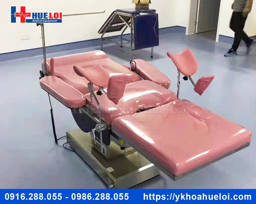 Bàn khám sản phụ khoa cao cấp bằng điện