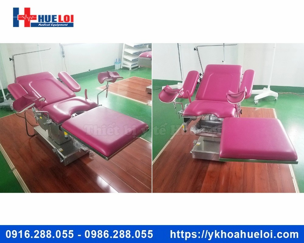 Bàn khám sản phụ khoa cao cấp bằng điện