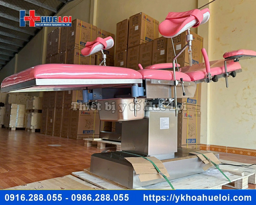 Bàn khám sản phụ khoa cao cấp bằng điện