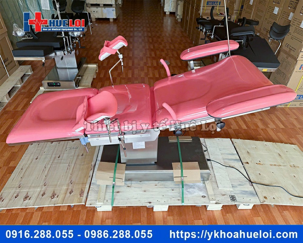 Bàn khám sản phụ khoa cao cấp bằng điện