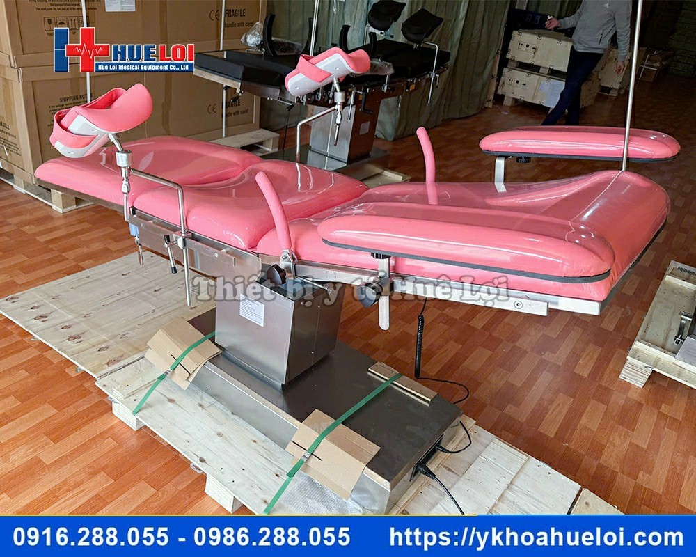 Bàn khám sản phụ khoa cao cấp bằng điện