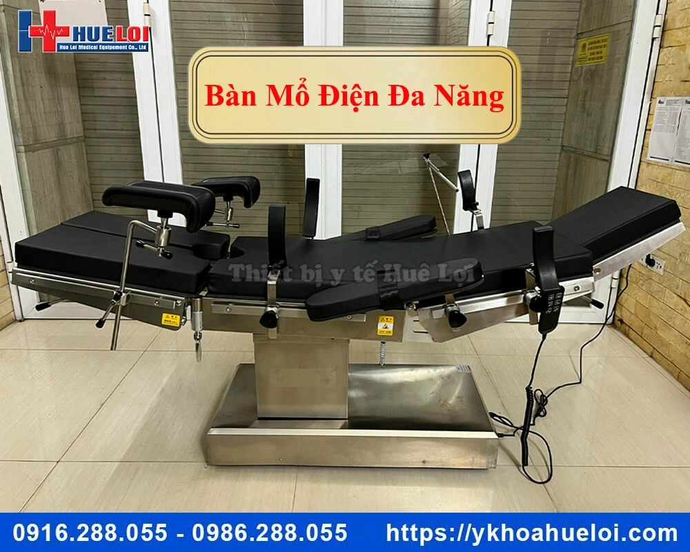 Bàn mổ bằng điện đa năng