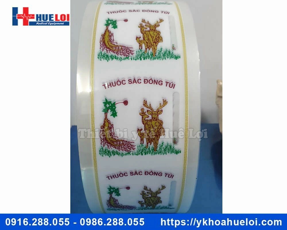 Cuộn màng đóng túi thuốc sắc Đông y