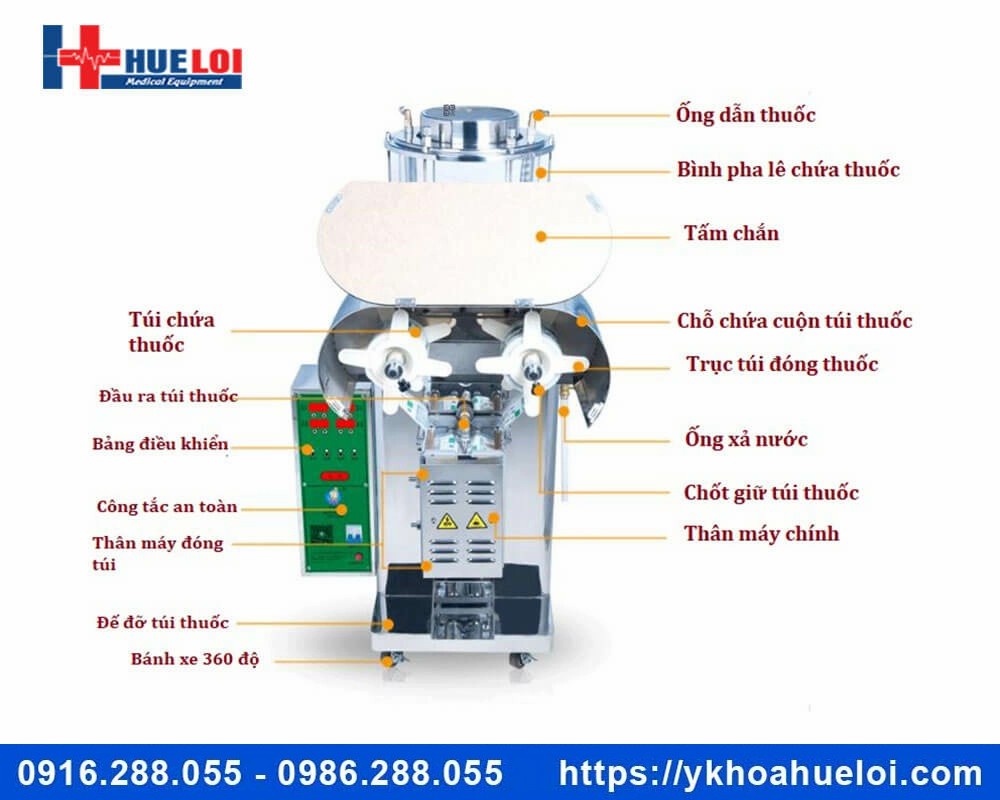 Máy đóng túi thuốc sắc tự động