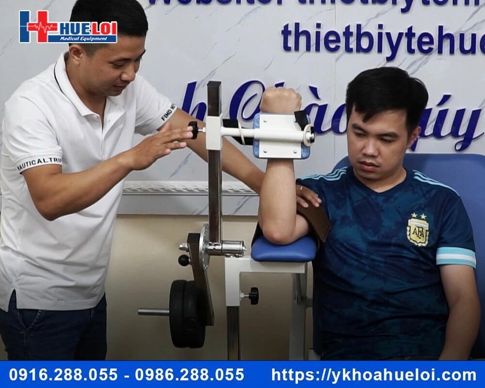 Ghế tập phục hồi chức năng cơ chi trên
