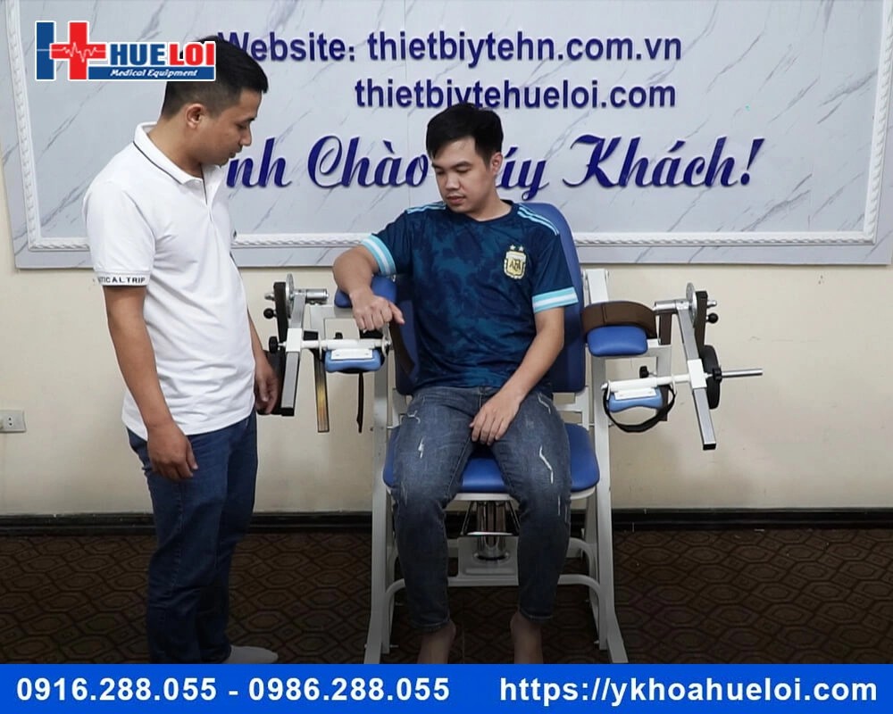 Ghế tập phục hồi chức năng cơ chi trên