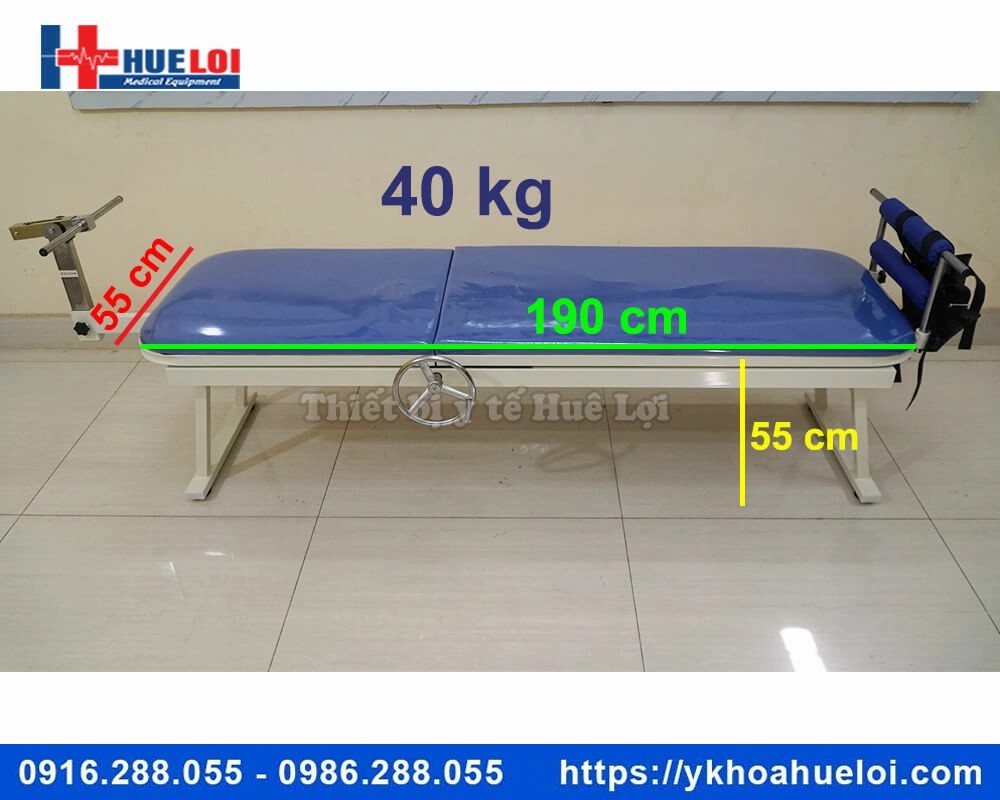 Giường kéo giãn cột sống lưng và cổ