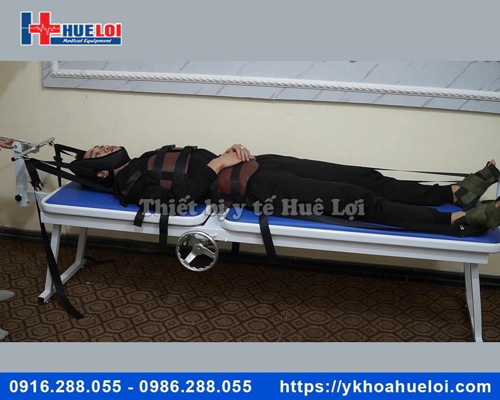 Giường kéo giãn cột sống lưng và cổ