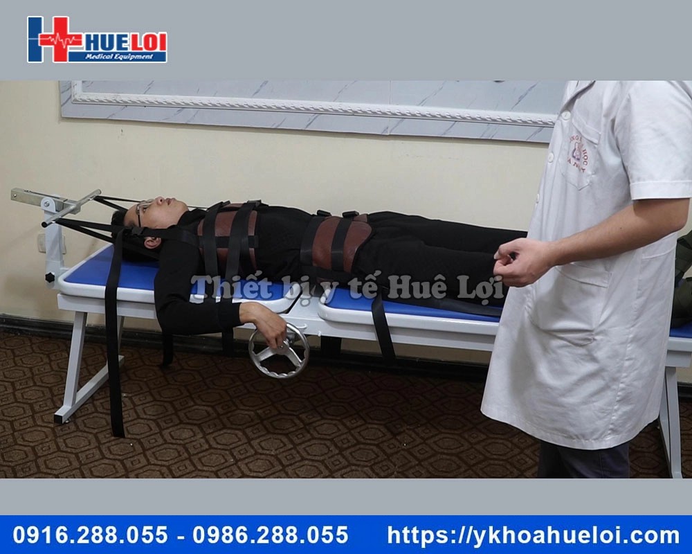 Giường kéo giãn cột sống lưng và cổ