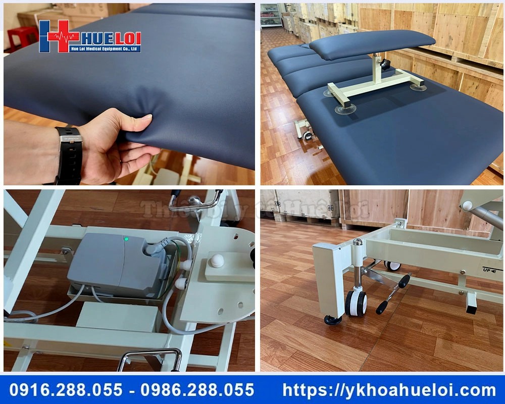 Giường kéo giãn cột sống cao cấp CY-C101F
