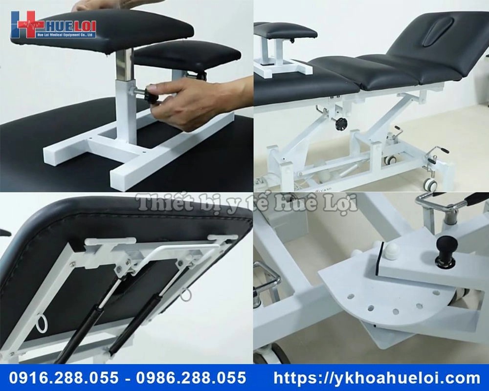 Giường kéo giãn cột sống cao cấp CY-C101F