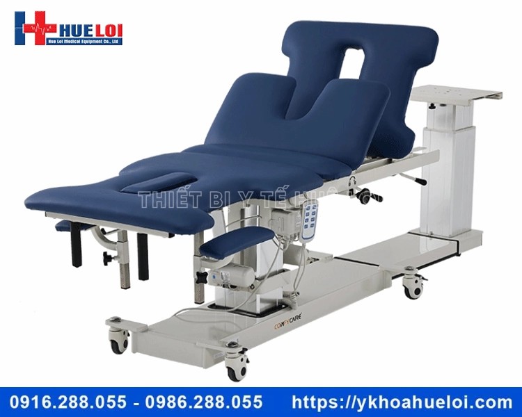 Giường kéo giãn cột sống lưng cổ bằng điện ELT042