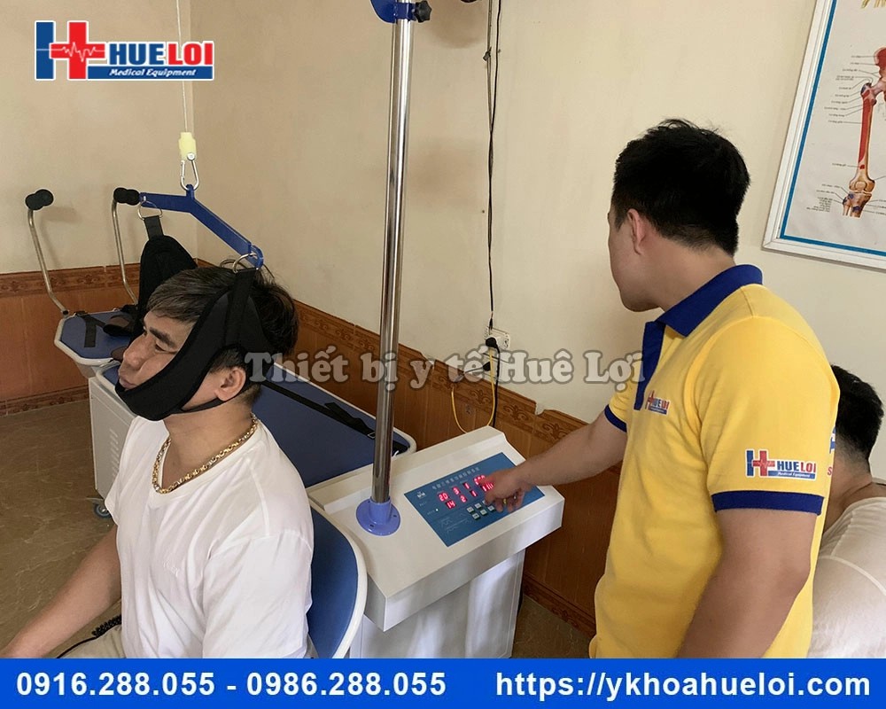 Giường kéo giãn cột sống bằng điện YP-2009B