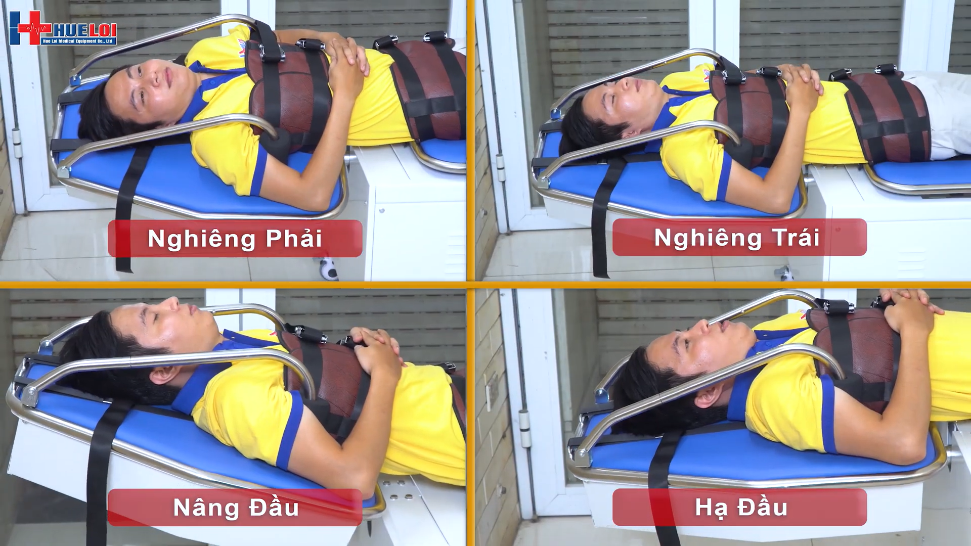 Giường kéo giãn cột sống cao cấp YP-2009B