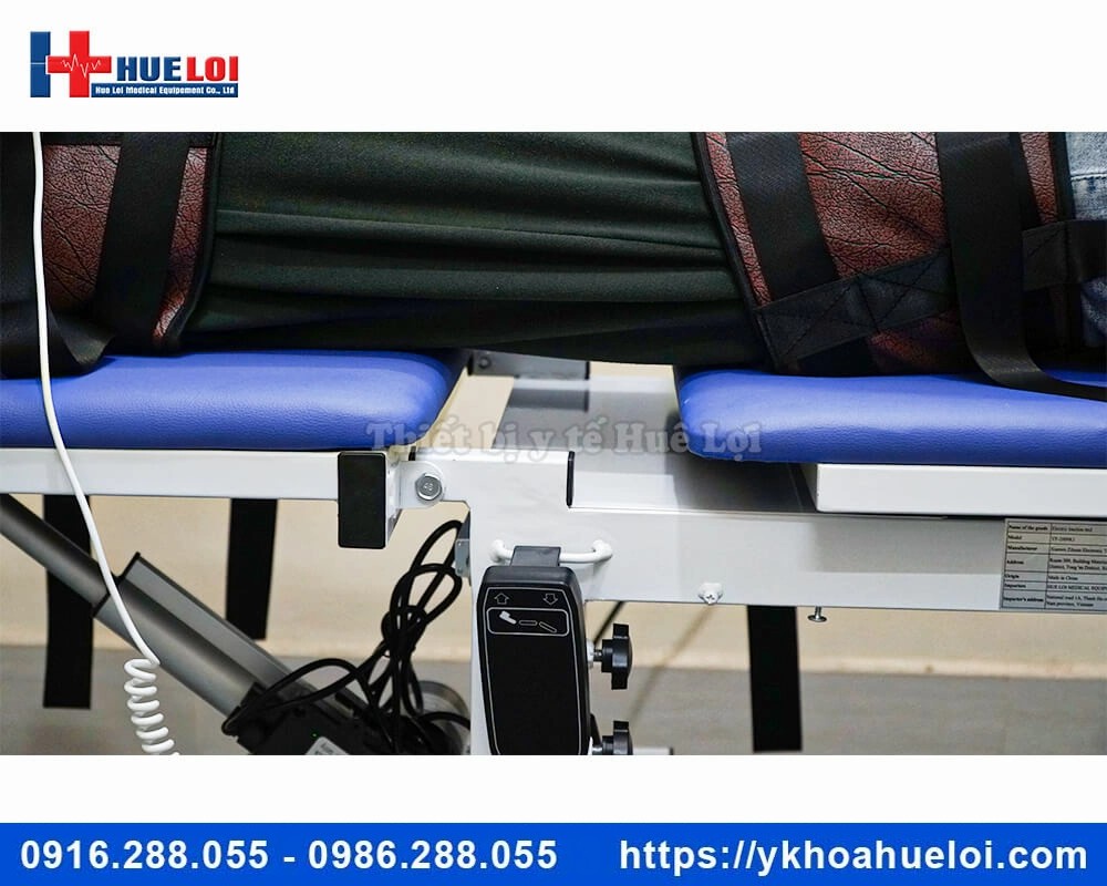 Giường kéo giãn cột sống lưng cổ bằng điện YP-2009K1