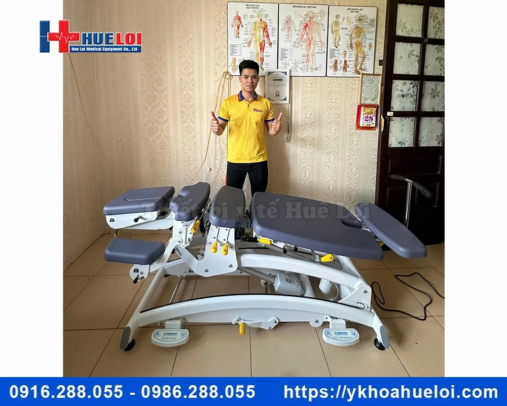 Giường nắn chỉnh cột sống toàn thân cao cấp CY-C113E