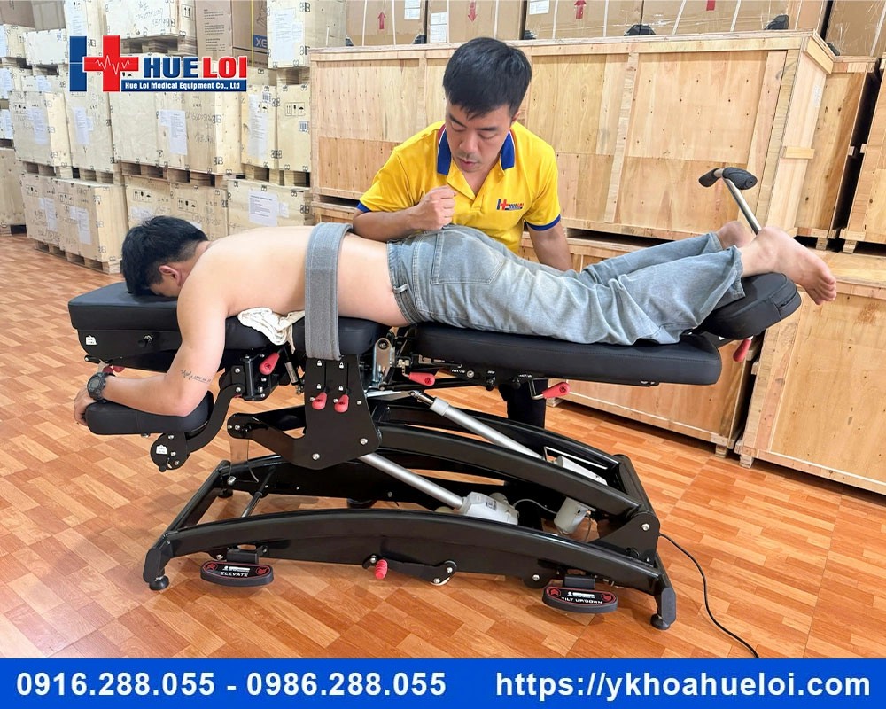 Giường nắn chỉnh cột sống toàn thân cao cấp CY-C113E