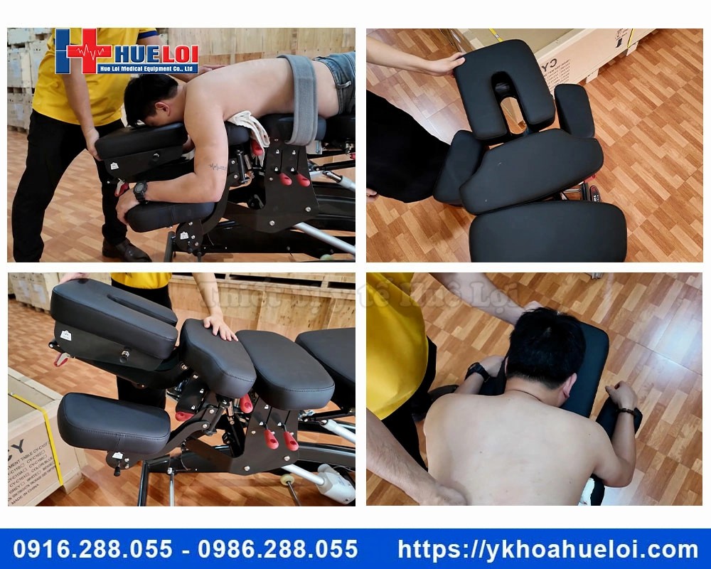 Giường nắn chỉnh cột sống toàn thân cao cấp CY-C113E