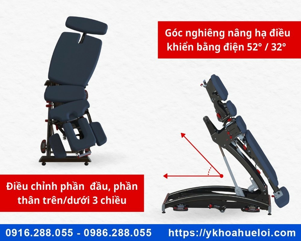 Giường nắn chỉnh cột sống toàn thân cao cấp