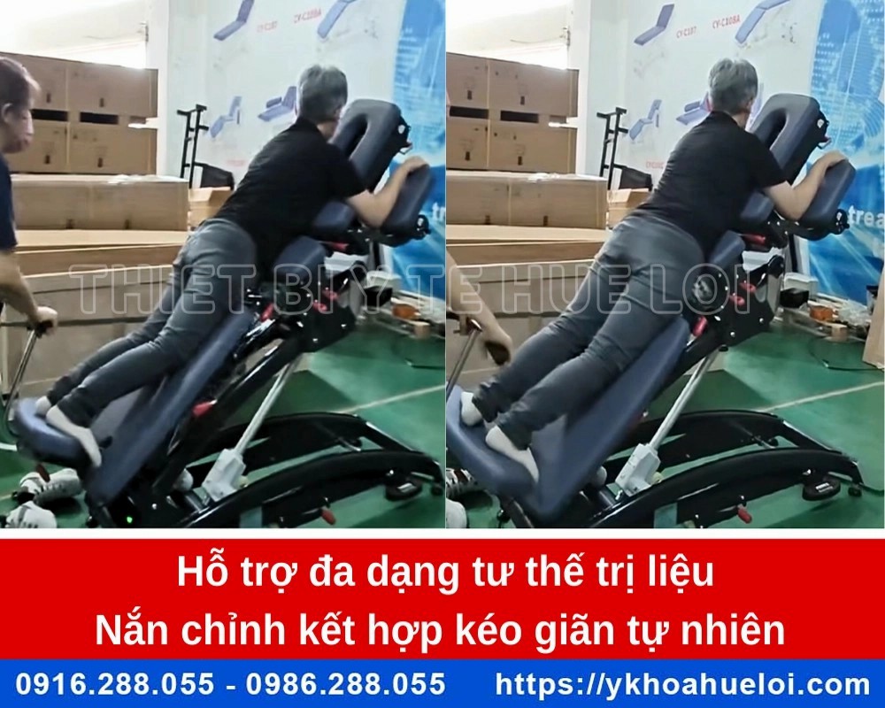 Giường nắn chỉnh cột sống toàn thân cao cấp