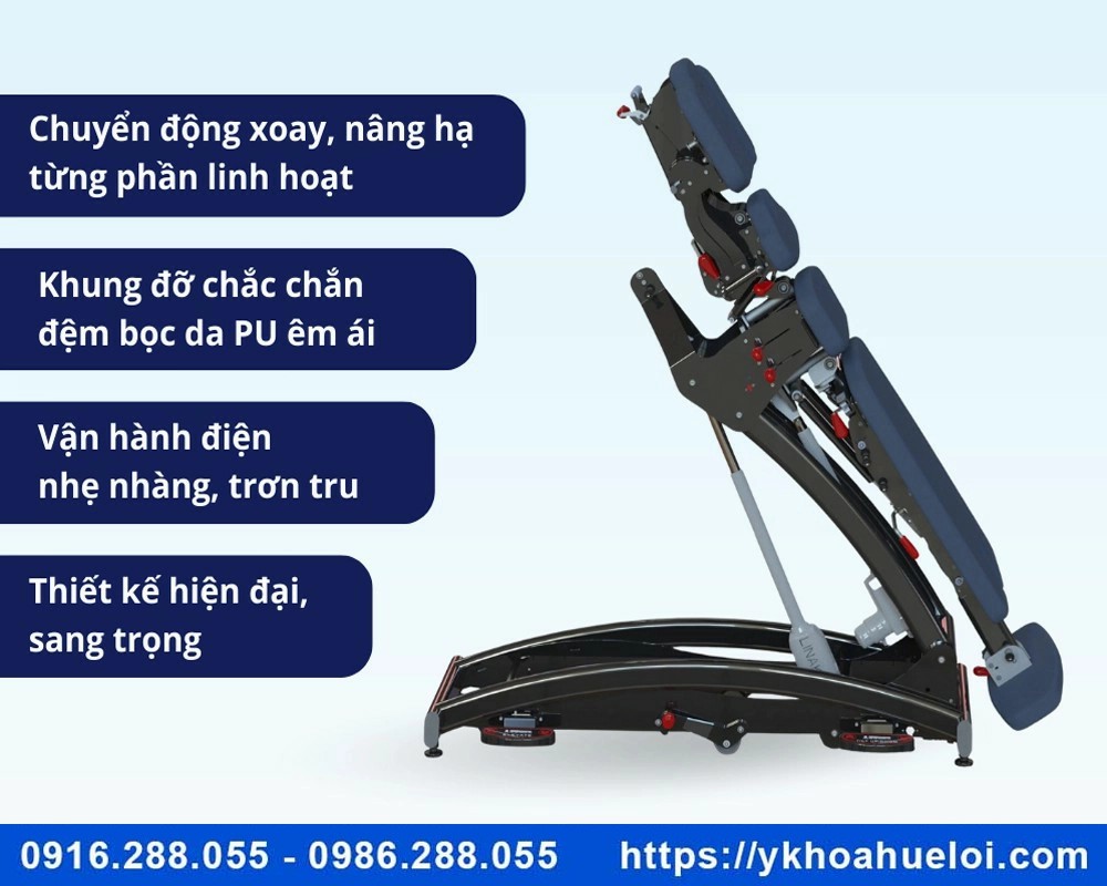 Giường nắn chỉnh cột sống toàn thân cao cấp