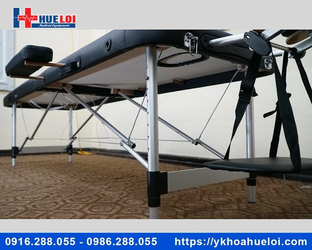 Giường châm cứu bấm huyệt chân hợp kim nhôm