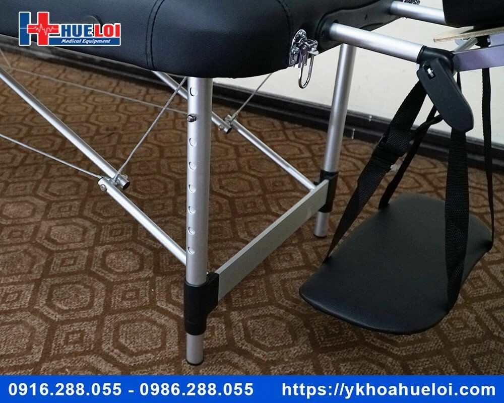 Giường châm cứu bấm huyệt chân hợp kim nhôm