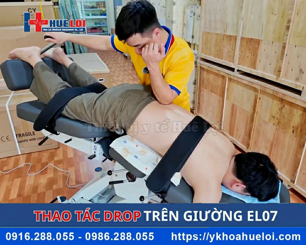 Giường nắn chỉnh cột sống cao cấp EL07