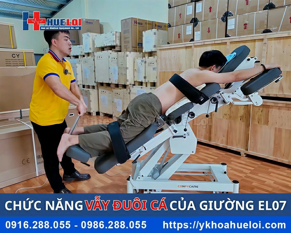 Giường nắn chỉnh cột sống cao cấp EL07