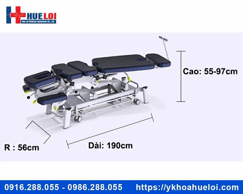 Giường tác động cột sống cao cấp FairWorth 380