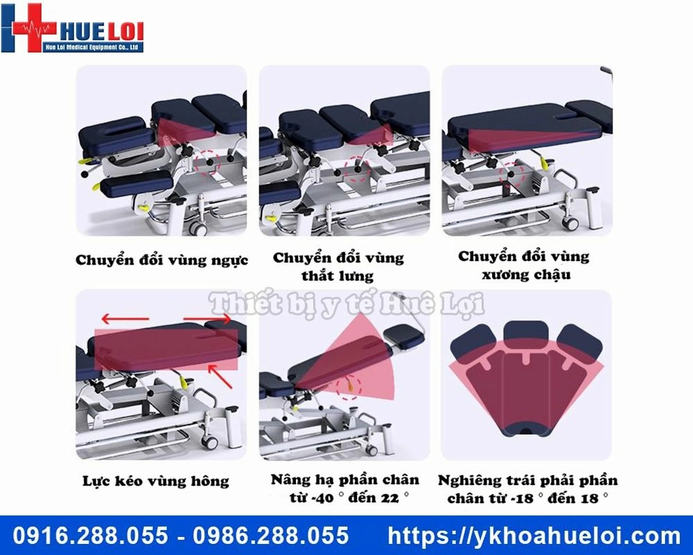 Giường tác động cột sống cao cấp FairWorth 380