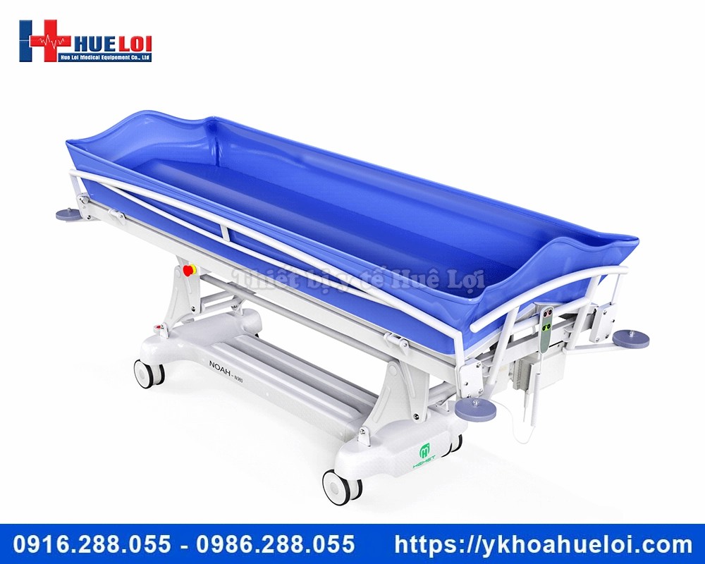 Giường tắm cho bệnh nhân nằm tại chỗ