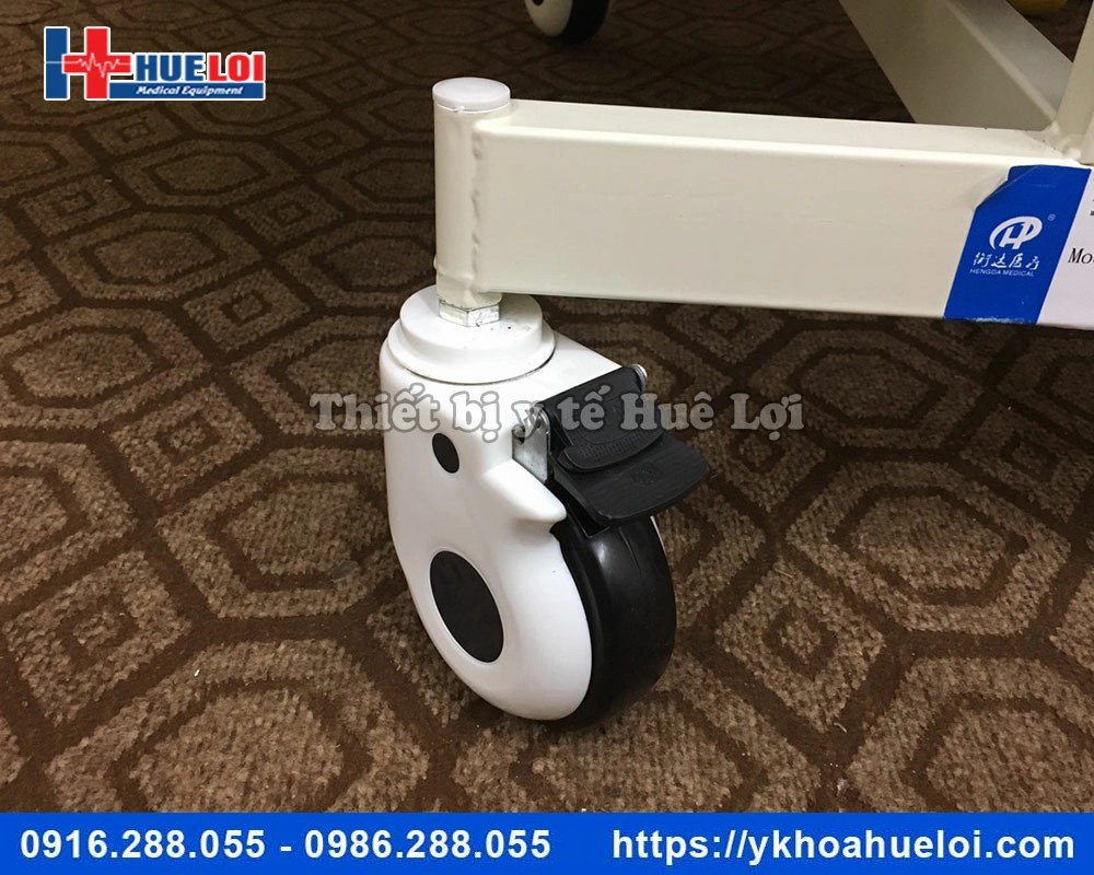 Giường y tế đa năng 4 tay quay cao cấp