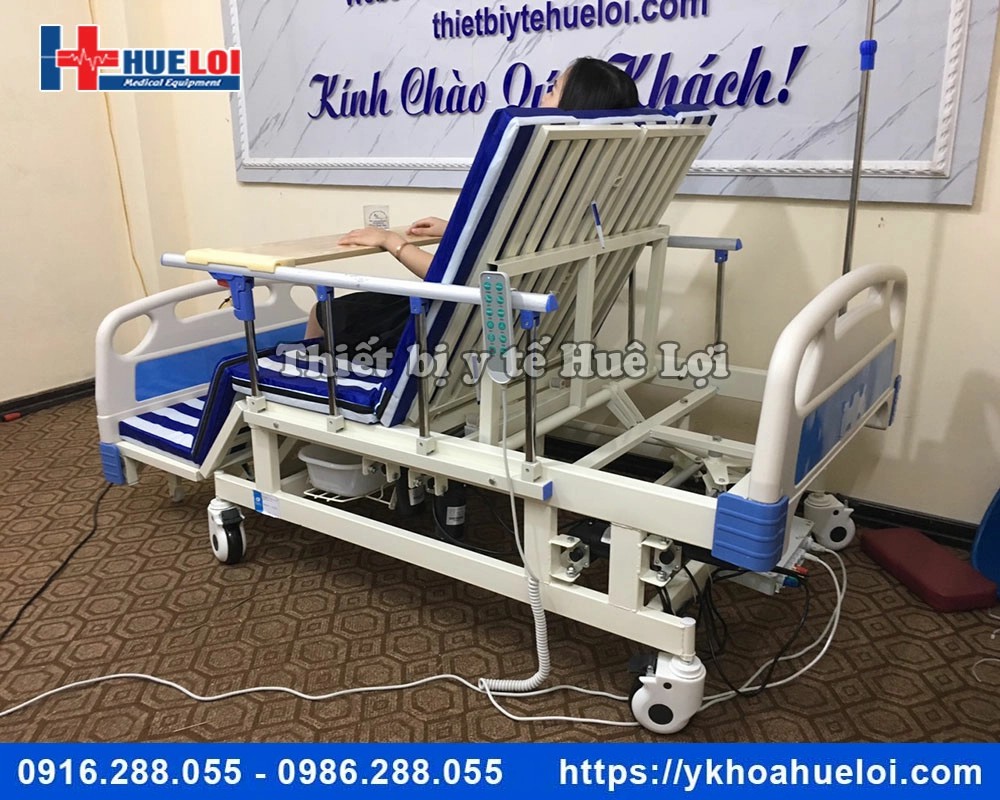 Giường y tế đa năng điều khiển điện