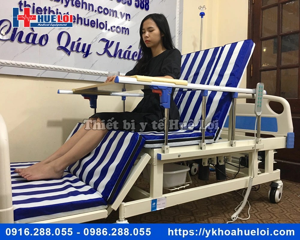 Giường y tế đa chức năng điều khiển điện