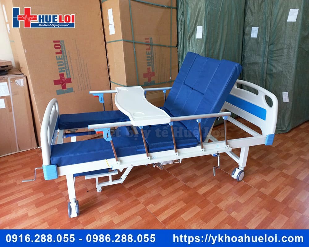 Giường y tế đa năng hạ chân nhỏ