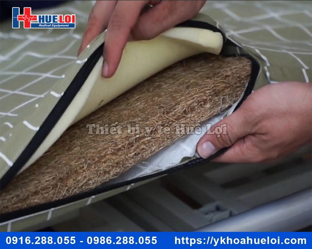 Giường y tế đa năng hạ chân góc to