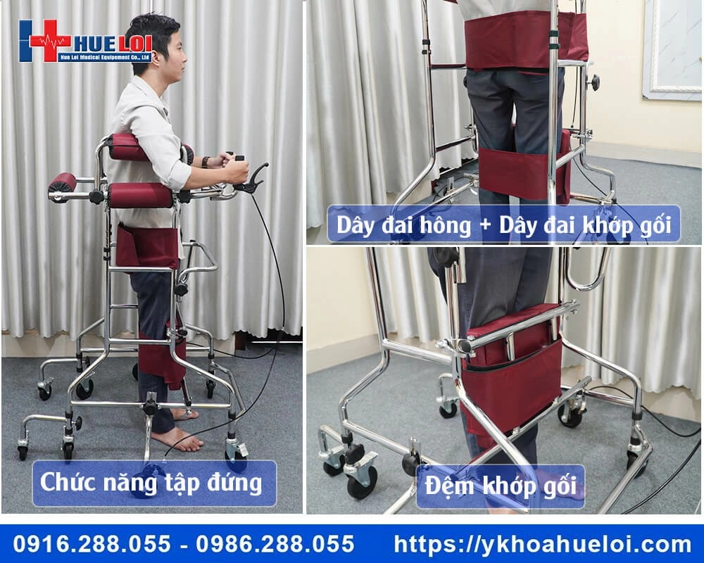 Khung tập đứng tập đi cho người tai biến