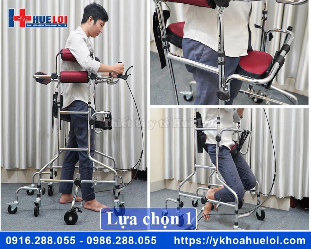 Khung tập đứng tập đi cho người tai biến