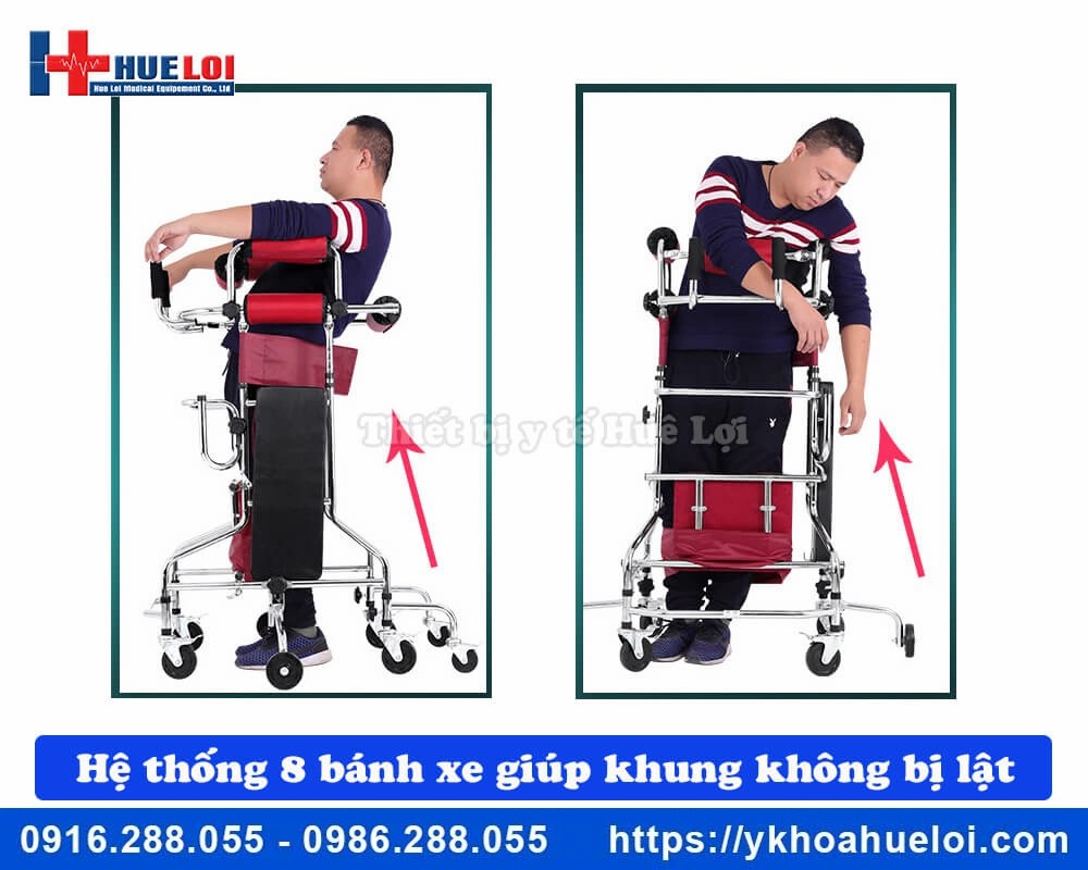 Khung tập đứng tập đi cho người tai biến