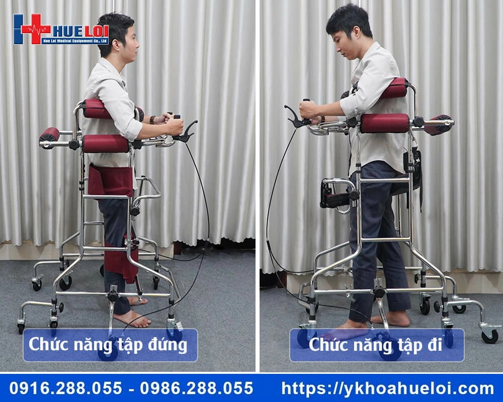 Khung tập đứng tập đi cho người tai biến