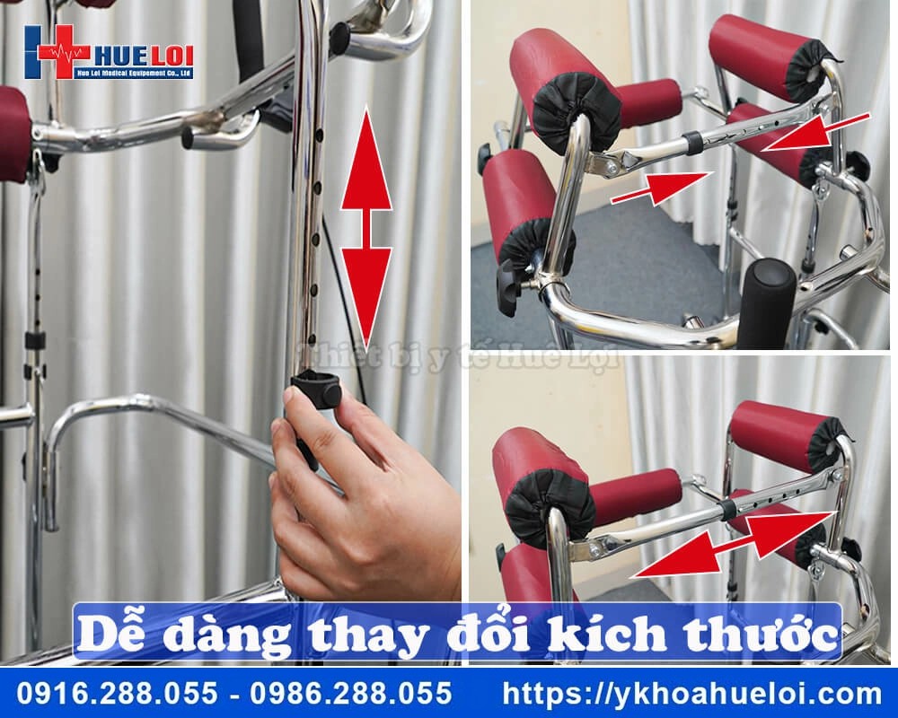 Khung tập đứng tập đi cho người tai biến