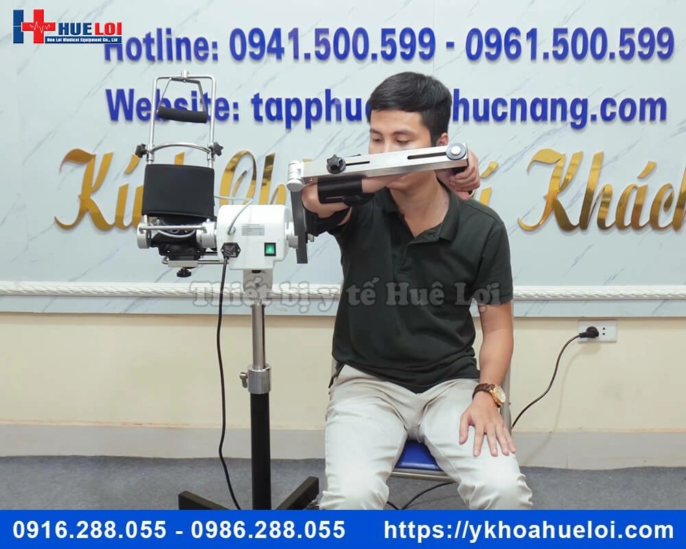 Máy CPM tập vận động khớp vai - khớp khuỷu